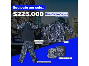 Uniforme completo CAP de Ctc Indumentaria