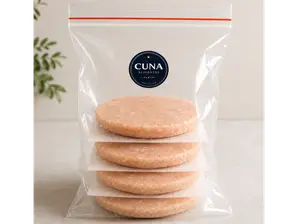 x6 Hamburguesa de pechuga de Cuna alimentos