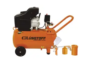 Compresor Lusqtoff 50 L 2,5HP + Kit-LC-2550BK de Decasan
