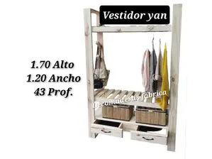 Vestidor yan con 2 cajones 1.70*120*43 de Deco maderas