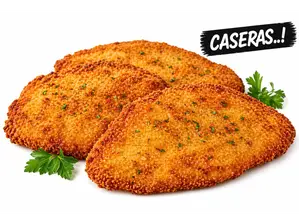 Milanesas de pollo de Del Tomate