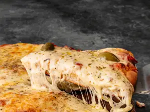 Muzza con Jamon de Dinapoli