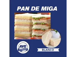 PAN DE MIGA BLANCO de DISTRIBUIDORA AVE