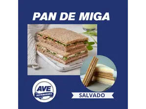 PAN DE MIGA - SALVADO. (x 5Kg). de DISTRIBUIDORA AVE