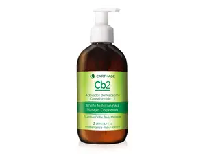 CB2 Aceite Nutritivo para Masajes Corporales 250 cc de Distribuidora Marilin Cuella