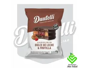 ALFAJOR DULCE DE LECHE Y FRUTILLA X 12 UD de Distribuidora Mas Salud