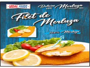 Filet de Merluza x 4 Kg - Vidal Foods de DLR Alimentos Congelados Casa Central