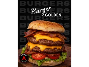 BURGER GOLDEN de Doble A Lomos - Almafuerte