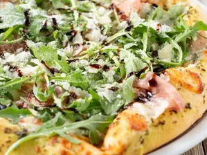 Pizza rúcula y crudo de Don Pizza