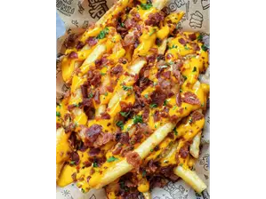 Papas con Chedar y Bacon de Don Rufino