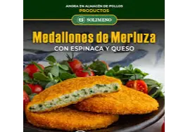 MEDALLON MERLUZA EYQ X 6 KG de DQ CONGELADOS