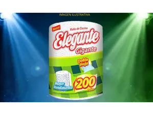 ROLLO PAPEL MULTIUSOS 200 PAÑOS ELEGANTE de Eco Clean TDF