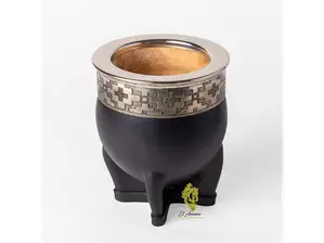 MATE IMPERIAL DE CALABAZA Y ALPACA de EL ARRIERO
