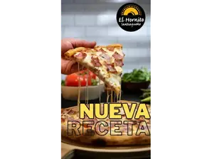 PIZZA MASA MADRE -8 Porciones de El Hornito La Carlota