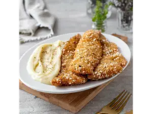 FILET DE MERLUZA REBOZADO A LAS FINAS HIERBAS de El Rey Pescados