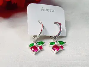 Aros Cereza de Eu'G joyas