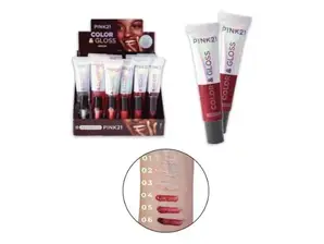 Pink 21 Lipgloss color & gloss de Eureka Tiendas Beauty
