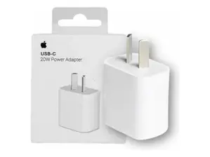 CARGADOR APPLE 20W CERTIFICADO PATA RECTA de Eureka Techstore