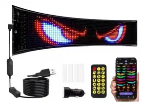 PANTALLAS LED FLEX 94cmx26cm programable de Exclusivo Roca LED