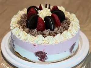 Americana y Frutilla de Fabri Helados