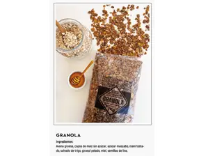 Granola natural horneada x 1 kg de Flor Tienda Natural