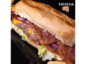 LOMO BACÓN (ternera) + PAPAS de Focaccia