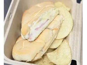 Sándwich jamón y queso de Fogueo