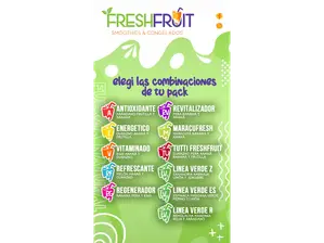 Pack 8 Smoothies de Freshfruit