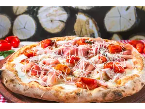 JAMON CRUDO CON STRACIATELLA de Fuoco