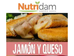 Milanesas de Soja Rellenas de Jamón y Queso x4 de Galuma Congelados
