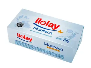 Manteca ilolay x 200gr de GF LOGÍSTICA Y DISTRIBUCIÓN