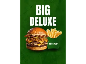 BIG DELUXE de GOAT BURGER