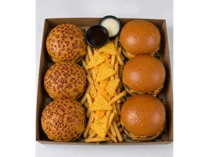 BOX SIX BURGER de GOAT BURGER