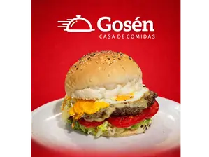 Hamburguesa simple + Papas fritas de GOSEN ROTISERIA