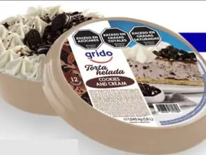 COOKIES AND CREAM de Grido helados