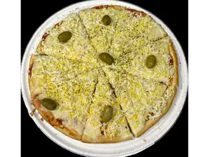 Muzzarella con huevo de Guido's pizza