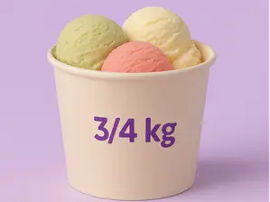 3/4 Kilo de Heladería Venecia Bv.Sarmiento