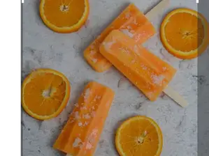Palito de naranja de Heladería Vía Bana