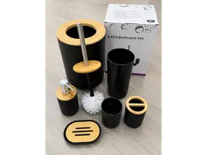 🚿🛁 SET DE BAÑO 6 PIEZAS 🛁🚿 de Importa Mundo