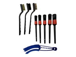 KIT DE CEPILLOS VEHICULAR de ISOGLIO COMPETICIÓN