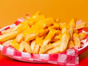 Papas cheddar de Kermodei