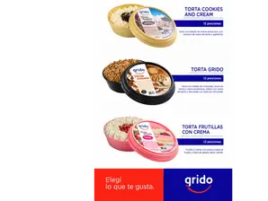 Torta GRIDO de Kiosco