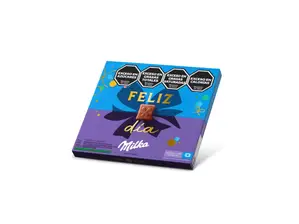 Bombones milka feliz día de Kiosco en casa