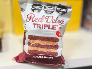 Alfajor Red Velvet de Kiosco Rosa YA