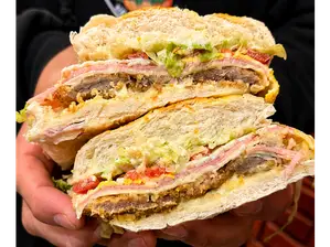 Sándwich de Mila completo de Krustaceo Ituzaingo
