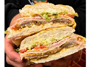 Sándwich de Mila completo de Krustaceo José Ignacio Diaz