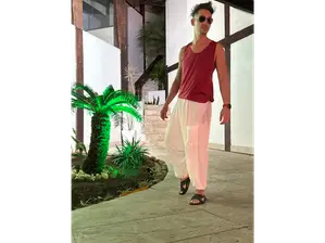 Pantalón Bali crep Blanco de Kynthiaexotic