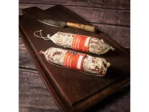 SALAME FRIULANO (peso aprox 300 gr) de LA HUELLA