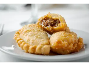 Bombas de papa rellenas de La Minutería