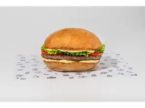 Hamburgesa grande de La panche